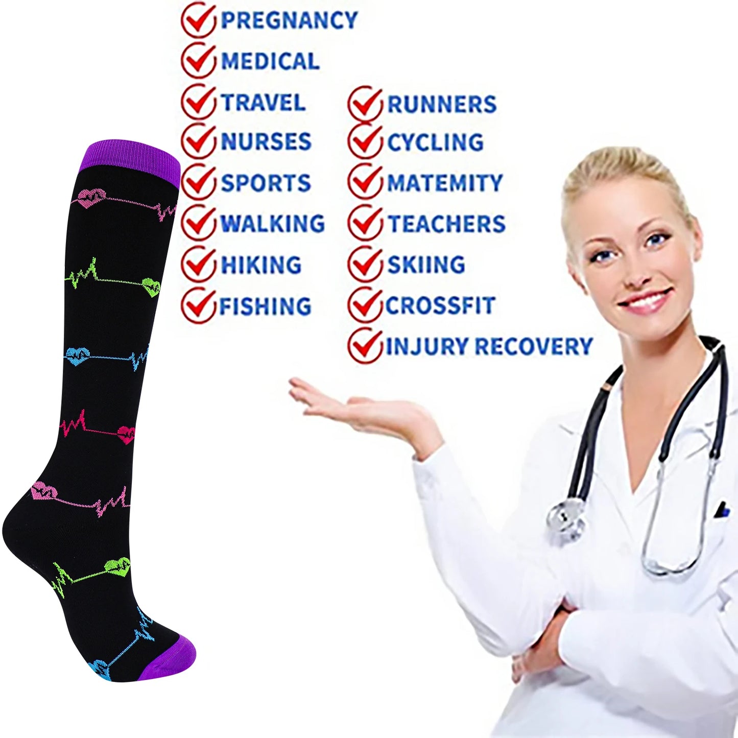 Velva™ Compression Socks